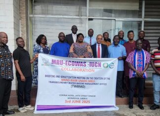 Mano River Union to establish Transboundary Water Basins Management office MRU Transboundary water Management