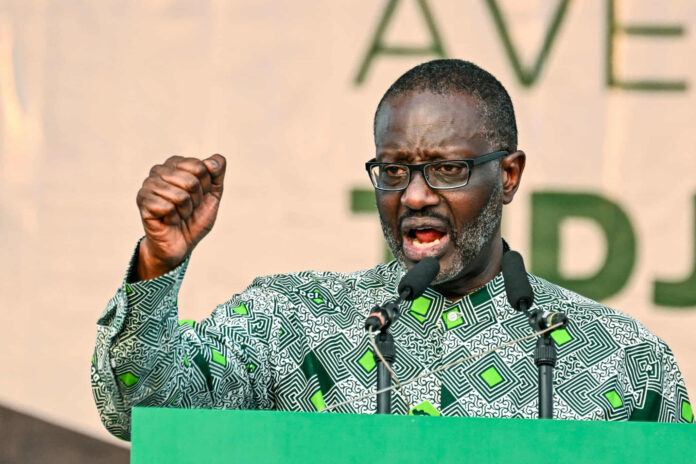 Ivorian opposition leader Tidjane Thiam