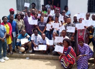 Thirty-Nine Liberian Returnees Certified in “Be Your Own Boss” Micro-Entrepreneurship Training