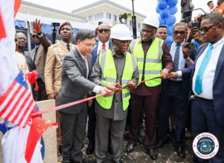 President Boakai Launches China-Funded Overpass Project to Ease Monrovia Traffic