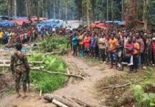 Security Forces Remove Over 2,000 from Sapo Park