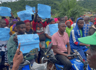 Ziggida Residents Stage Peaceful Protest in Zorzor Over Arrests During Security Operation