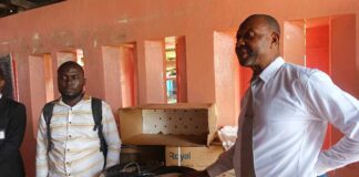 Senator Zoe Emmanuel Pennue Donates Air Conditioners to Zwedru Multilateral High School  Air condition to Zwedru Multilaterial High school