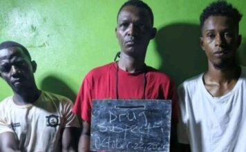 Five Drug Suspects Transferred to Zwedru Palace of Corrections Amid Nationwide Crackdown Drug suspect in Zwedru