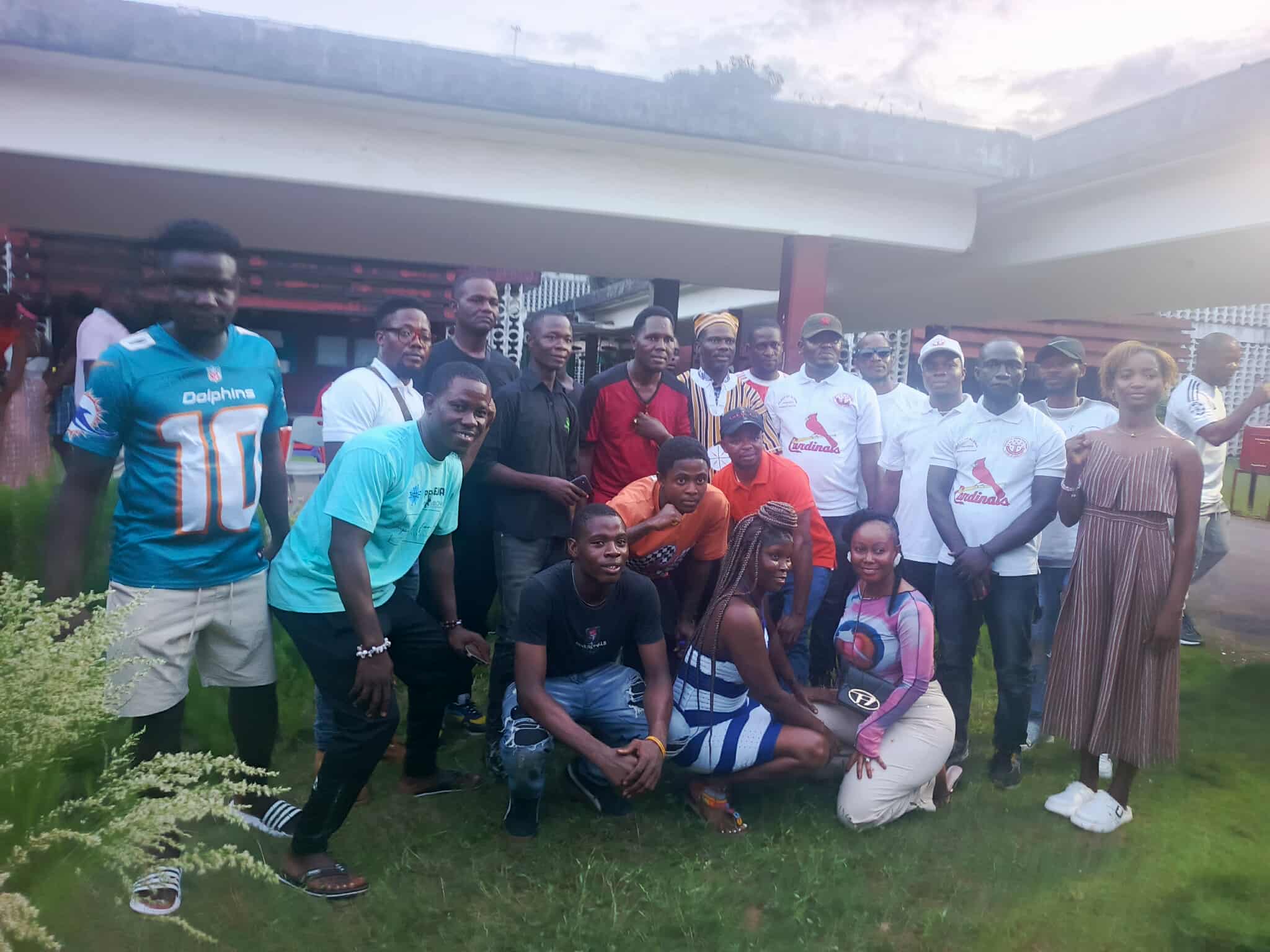 Members of Tubman High Alumni Association