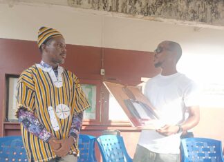 Terrance Woods Honored by Tubman High Alumni, Urges Youth to Lead Liberia’s Future Terrance T.C Woods, Special Presidential Aid lto President Boakai