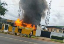 Fire Hits Lonestar Cell MTN Office in Monrovia; Services Unaffected