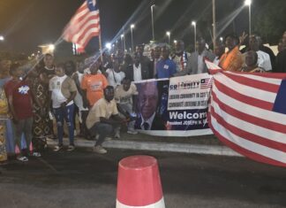 Liberian President Boakai attends Ouattara’s Inauguration in Abidjan
