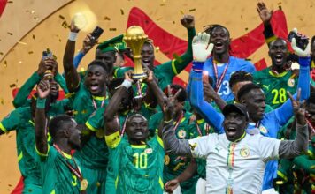 Senegal’s president praises player for actions during AFCON final Senegal National Football team