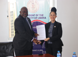 LERC, University of Liberia Sign MoU to Develop Energy Auditing Curriculum