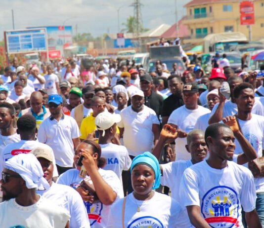 “From Every Community to Every Corner of Liberia”: Bility and Musa Al Hakim Kamara Unveil CMC’s Grassroots Vision for National Transformation CMC supporters in Monrovia