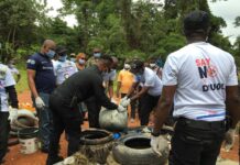 LDEA Grand Gedeh Detachment Destroys Over US$52,000 Worth of Illegal Drugs