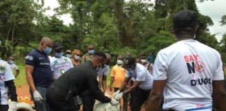 LDEA Grand Gedeh Detachment Destroys Over US$52,000 Worth of Illegal Drugs