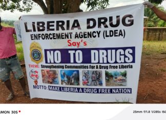 LDEA Grand Gedeh Detachment Launches Cleanup and Awareness Campaign Ahead of International Drugs Day