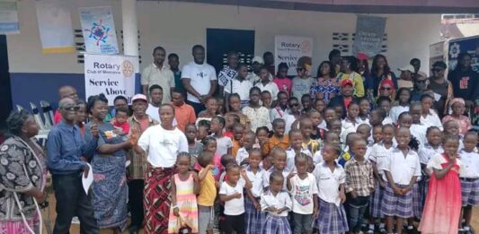 Commissioner Lahai Praises Rotary Club for Renovating Barchue Community Public School Rotary Club of Monrovia